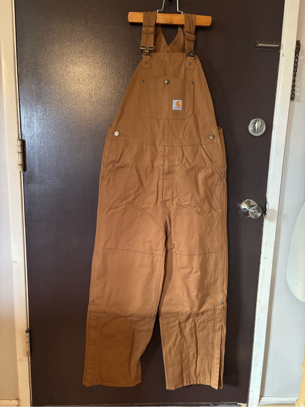 Carhartt Brown Duck Bib Overalls